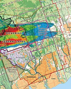 Image of Green Durham Association - Proposed Pickering Airport Noise Exposure Forecast NFP - thumbnail